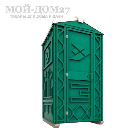 Туалетная кабина "Универсал" EcoStyle (Зеленый) Туалетная кабина "Универсал" EcoStyle (Зеленый)